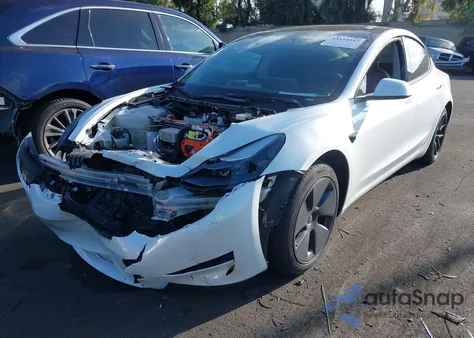 2023 Tesla Model 3 Rear-Wheel Drive from USA, damaged, VIN 5YJ3E1EA3PF407778